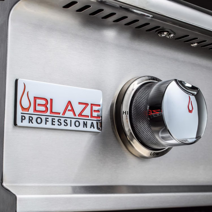 Blaze Premium LTE Marine Grade 32" 4-Burner Propane Grill With Rear Infrared Burner & Grill Lights