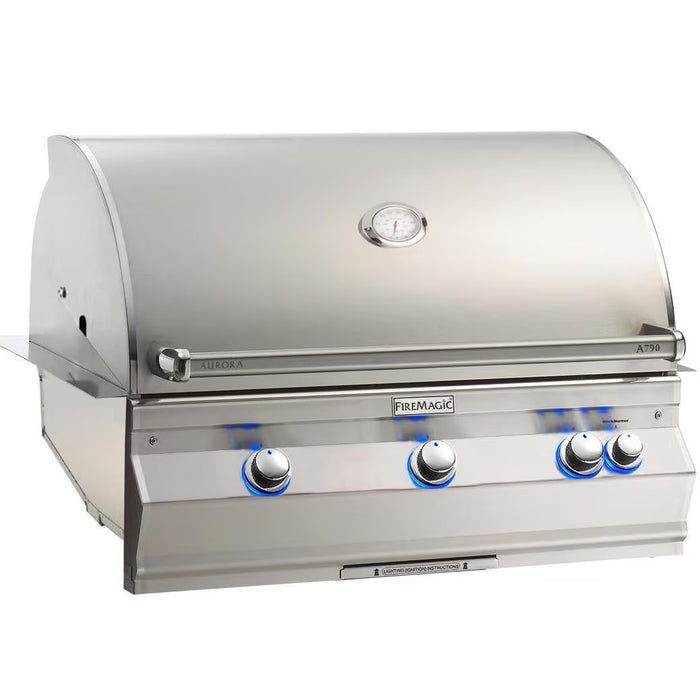 Fire Magic Aurora 36" Built-In Gas Grill With Analog Thermometer