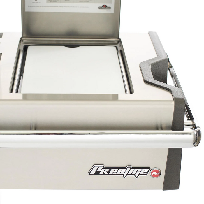 Napoleon Prestige PRO 500 Gas Grill with Infrared Rear Burner, Infrared Side Burner and Rotisserie Kit
