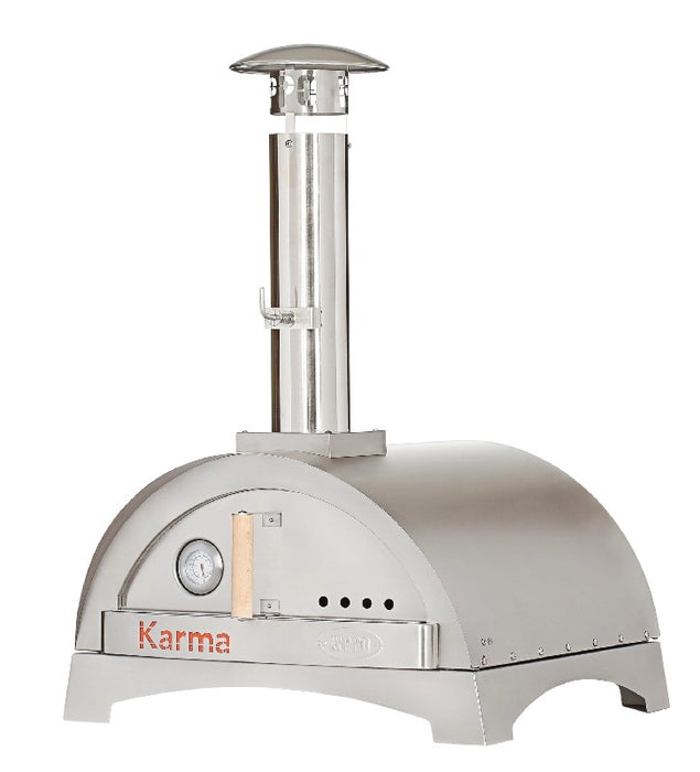 WPPO Karma 25" Stainless Steel Wood Fired Pizza Oven